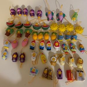 Winnie the Pooh costume keychain collectible lot